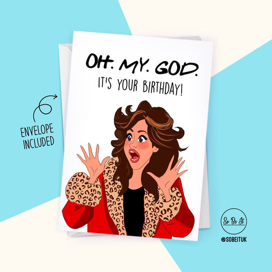 Friends - Janice Oh My God - Card