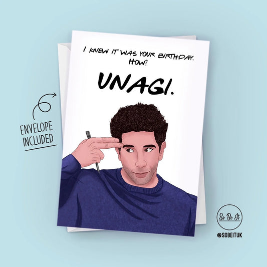 Friends - Ross Unagi - Card