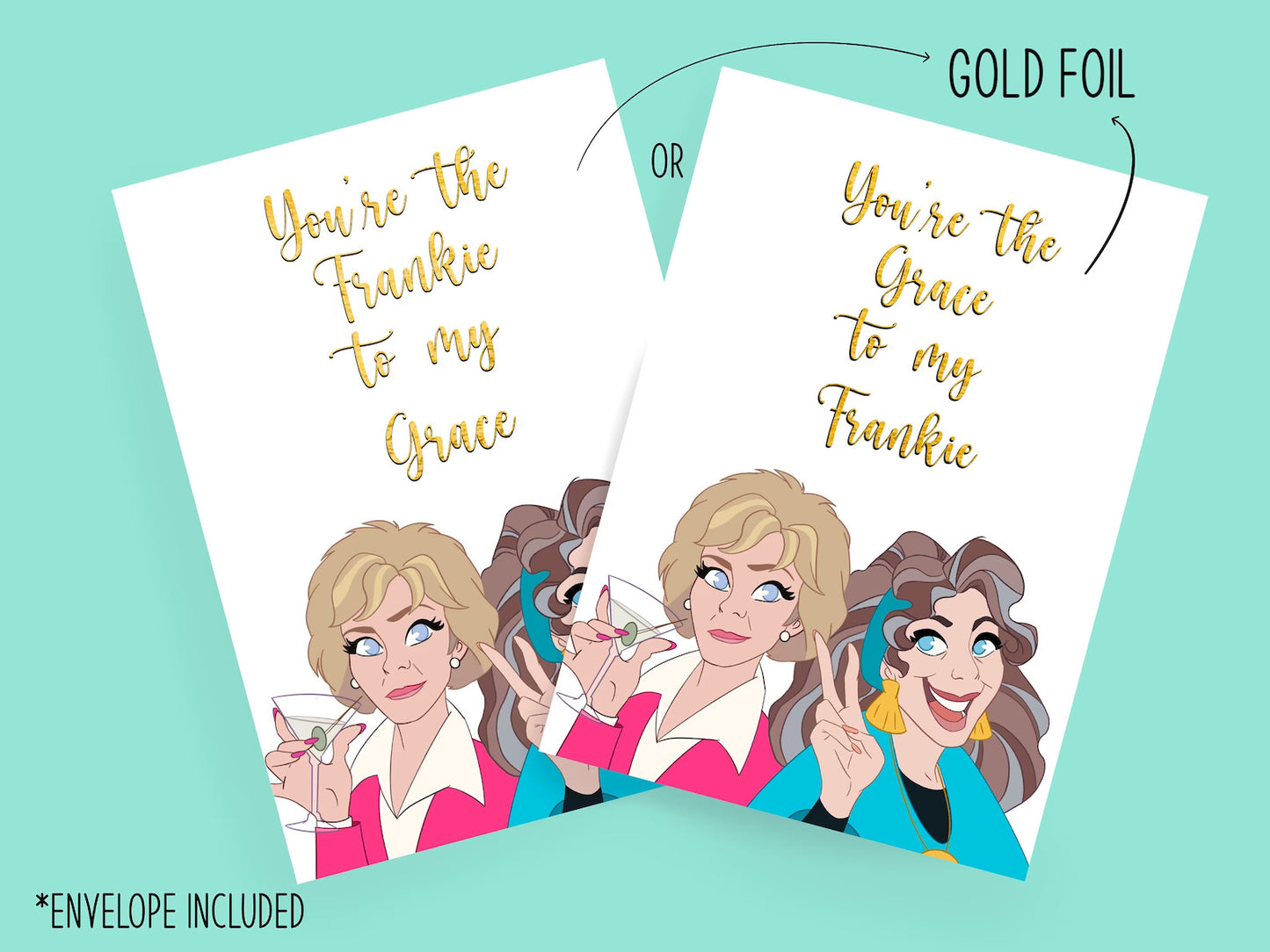 Grace and Frankie - Card