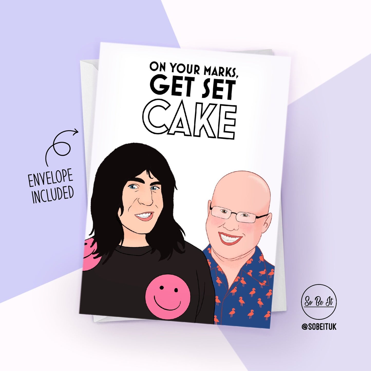 Great British Bake Off - Ready, get set, cake - Birthday - Card