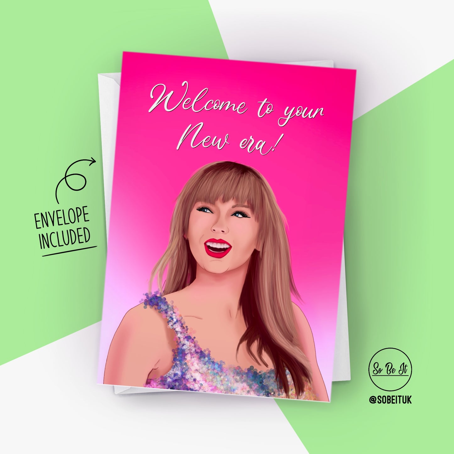 Taylor Swift - Welcome to your new era! - Birthday Card