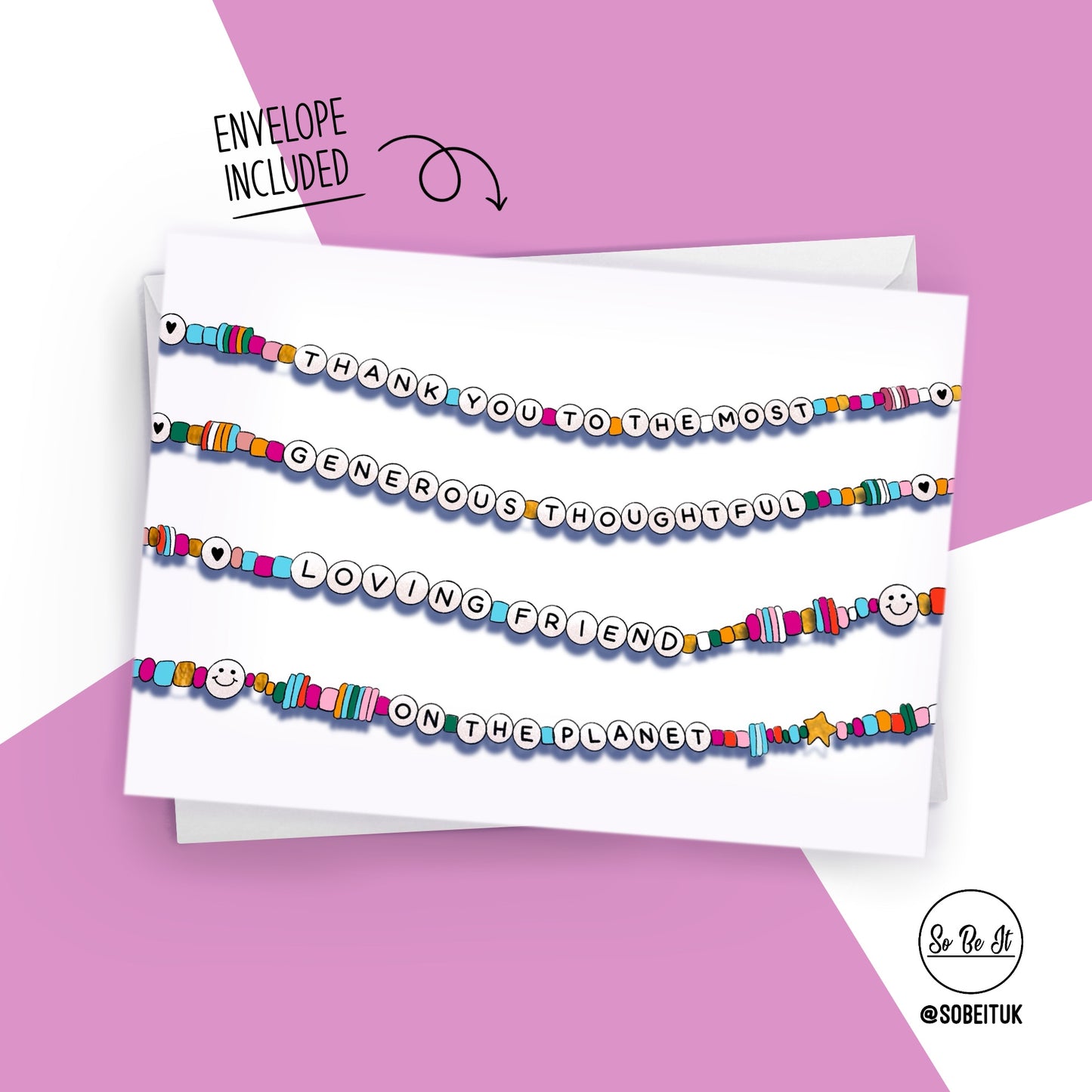 Taylor Swift - Friendship Bracelet Card