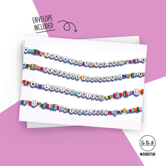 Taylor Swift - Friendship Bracelet Card