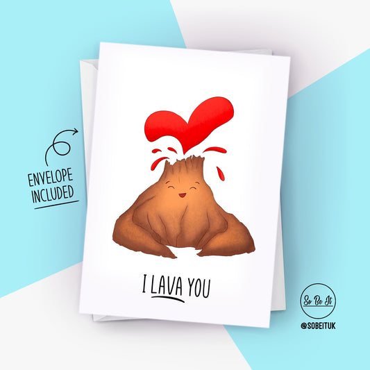 I lava you - Birthday - Card