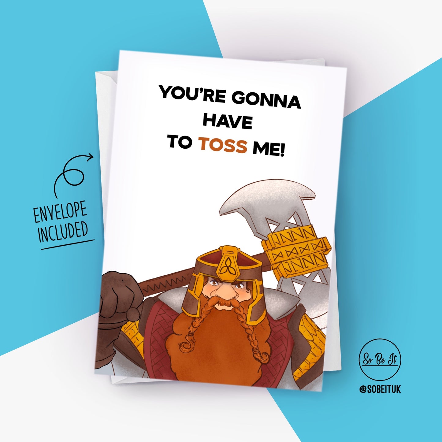 Gimli - Lord of the Rings - Card