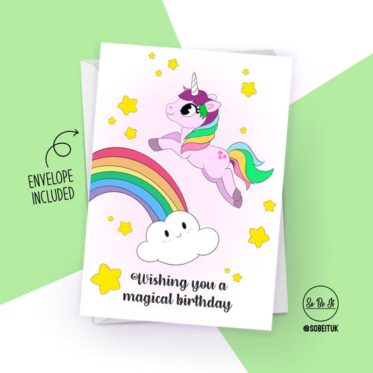 Wishing you a magical birthday - Birthday - Card