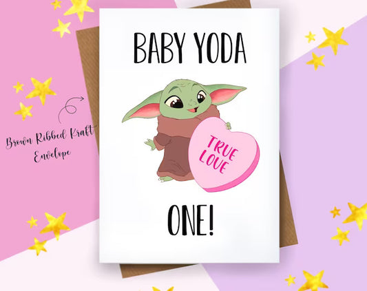 Mandalorian - Baby Yoda One Card